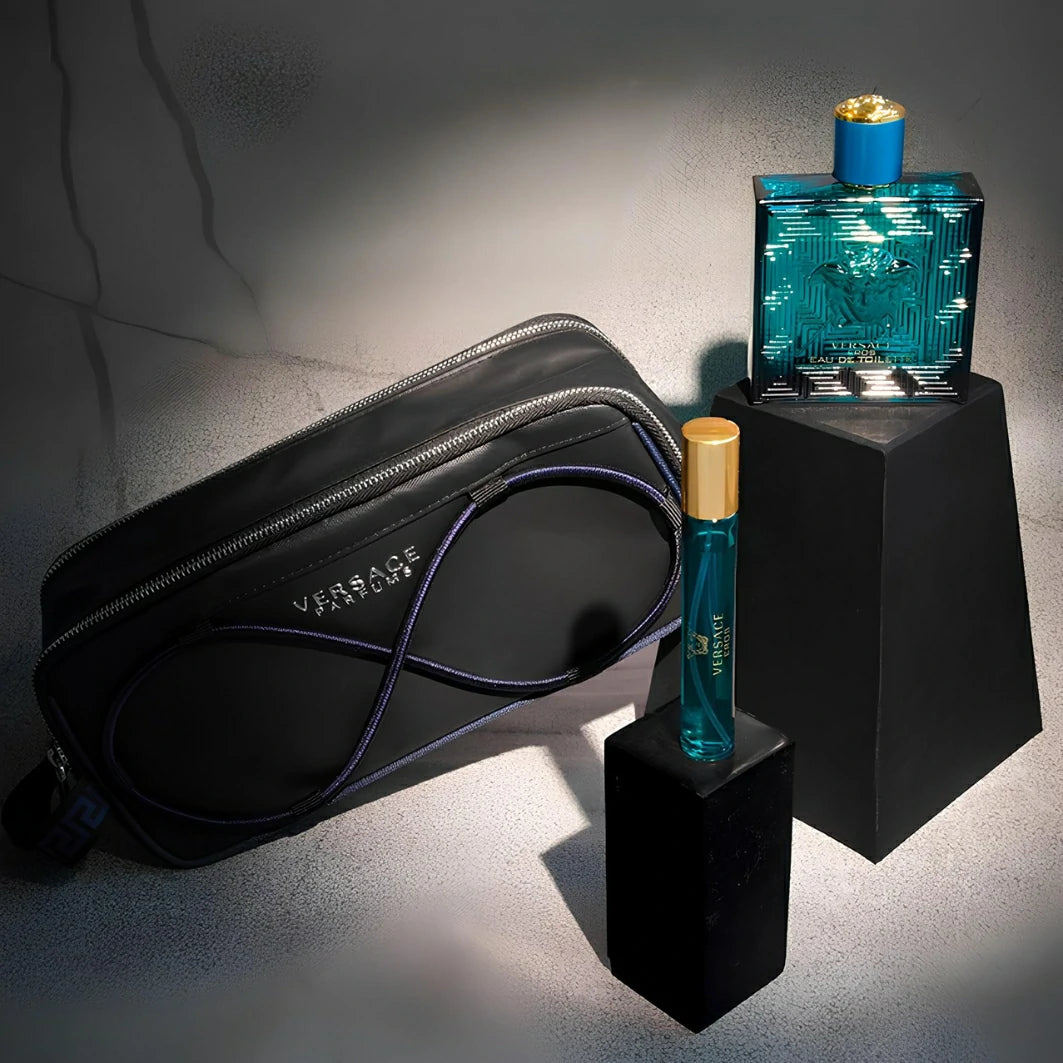 Versace Eros EDP Set With Pouch